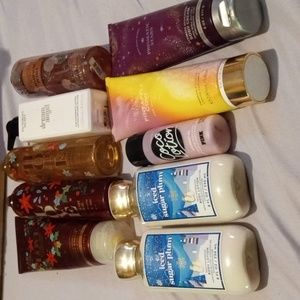 Bath body works/vs body bundle PLEASE READ